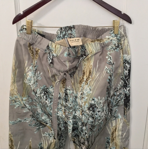 Fear Of God Sixth Collection Camoflauge Nylon Pants New Without Tags - Picture 3 of 9